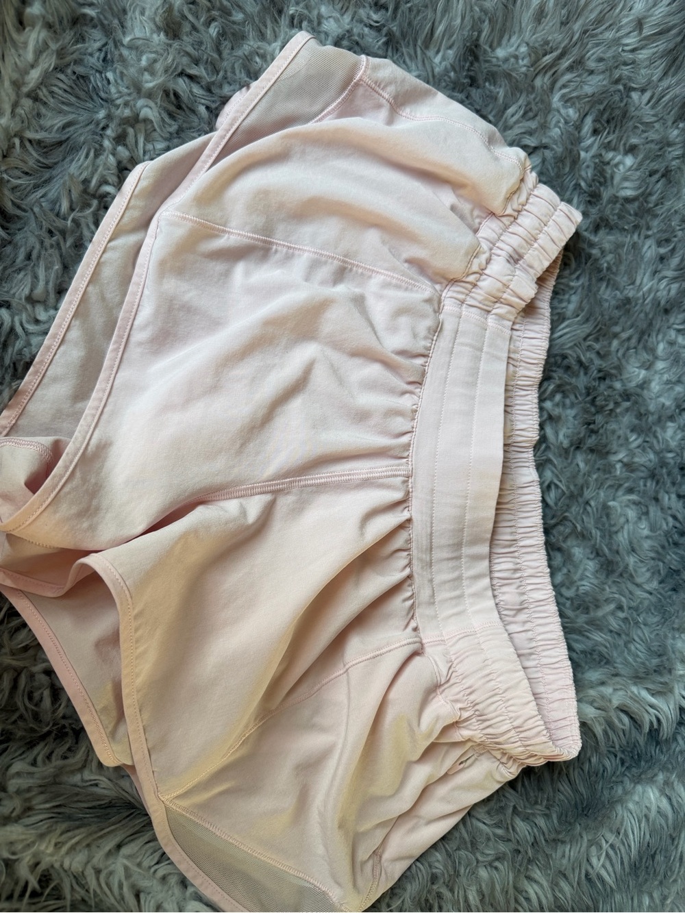 lululemon athletica Blush Pink Run Shorts